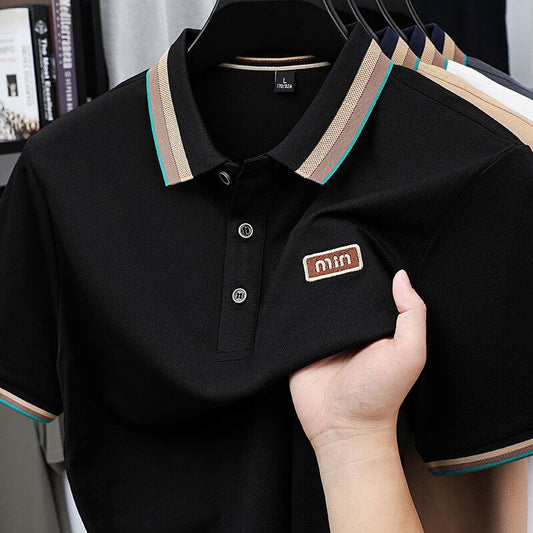 Signature Series Polo with Icon Crest Embroidery